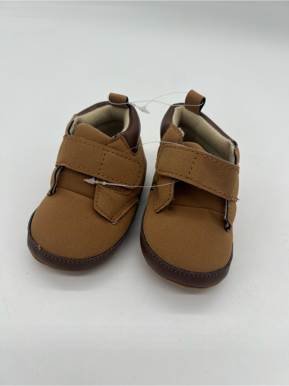 Carters Child Of Mine Baby Boy Brown Shoes Sz 3-6 Months